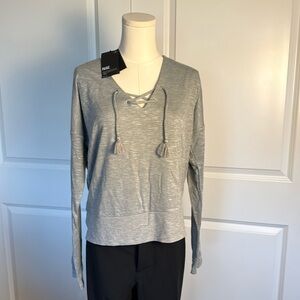 Paige Primrose top in Heather Gray, new with tags
